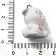 Кулоны из флокированной смолы FIND-S001-02C-3