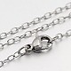 Ожерелья из нержавеющей стали 304 STAS-O053-06P-1