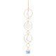 Украшения из пластиковых подвесок HJEW-WH0039-06-1