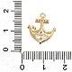 Латунные микро проложить кубического циркония подвески KK-Q048-09G-3