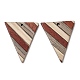 Подвески из дерева венге WOOD-F013-01-2