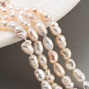 Нити из натурального культивированного пресноводного жемчуга PEAR-P062-16A