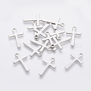 Подвески-крестики из нержавеющей стали 201 STAS-L233-081P
