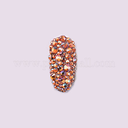 Стеклянные горные хрустальные плоские задние кабошоны RGLA-S002-04SS-44-1
