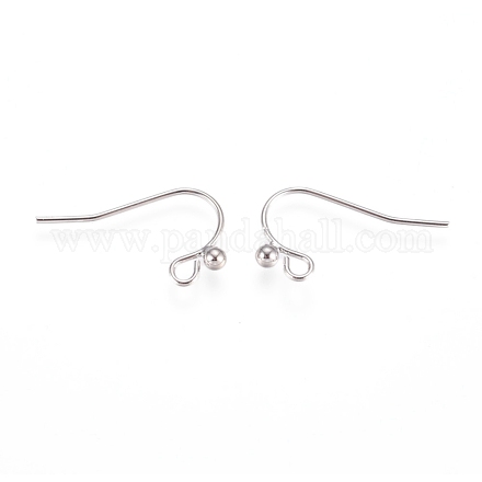 Латунные крючки для сережек KK-L198-001P-1