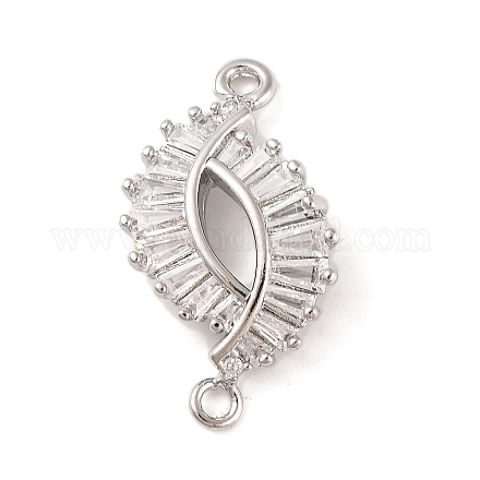 Латунные подвески из прозрачного кубического циркония KK-S389-34P-1