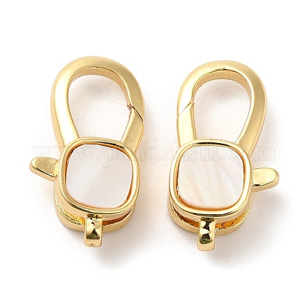 Стойки обшивки латунь когтя омара застежками KK-C025-02G-G-1