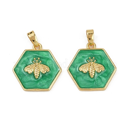Латунные подвески KK-C093-04G-1