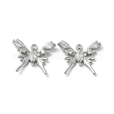 Латунные микро проложить кубического циркония подвески KK-H460-52P-1