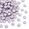 Preciosa® Crystal Hotfix Flatback Stones, Czech Crystal, Round(438 11 612 Chaton Rose VIVA 12 ®), 71350 Rose Opal, SS10(2.7~2.9mm)
