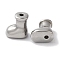 Non-Tarnish 304 Stainless Steel Beads, Shoes, Stainless Steel Color, 10x10x6.5mm, Hole: 1.6mm