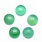 Natural Dyed & Heated Green Onyx Agate Cabochons, Half Round, 10x4~5mm