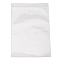 Polypropylene Zip Lock Bags, Top Seal, Resealable Bags, Self Seal Bag, Rectangle, Clear, 22x15cm, Unilateral Thickness: 2 Mil(0.06mm), Inner Measure: 21x15cm