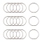 Tarnish Resistant 304 Stainless Steel Linking Ring, Stainless Steel Color, 25x1mm, Inner Diameter: 22.5mm