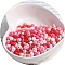 Macaron Baking Paint Glass Seed Beads, Fringe Teardrop Beads, Mixed Color, 5mm, 10g/Set