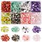 NBEADS 1 Box About 160g Natural Chip Gemstone Beads, 8 Styles Irregular Shaped Nugget Beads Natural Amethyst Stone Beads for Jewelry Making Craft Gift, 0.20~0.31