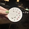 7 Pairs Anti-Tarnish Exquisite Alloy Stud Earrings Sets for Girls Women, with Plastic Imitation Pearl Beads and Brass Pin, Mixed Shape, Platinum, Package Size: 75x75mm