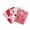 Printed Plastic Bags, Rectangle, Red, 35x25cm, Unilateral Thickness: 0.035mm
