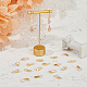 20 шт латунные серьги крючки KK-FH0007-17G-6