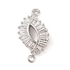 Латунные подвески из прозрачного кубического циркония KK-S389-34P-1