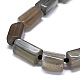 Натуральные серые бусины из лунного камня G-O170-159-3