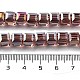 Стеклянные бусины с гальваническим покрытием  EGLA-H108-01A-AB02-4