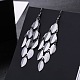 Серьги-подвески в виде кисточек из сплава листьев SV1506-5-1