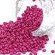 Выпечка краска стеклянные бусины SEED-S001-K24-1