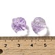 Прозрачные стеклянные бусины GLAA-D025-04G-3