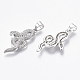 Латунные микро проложить кубического циркония подвески ZIRC-R109-047P-NF-2