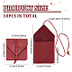 Тканевые подарочные мешочки для украшений ABAG-WH0045-09A-2