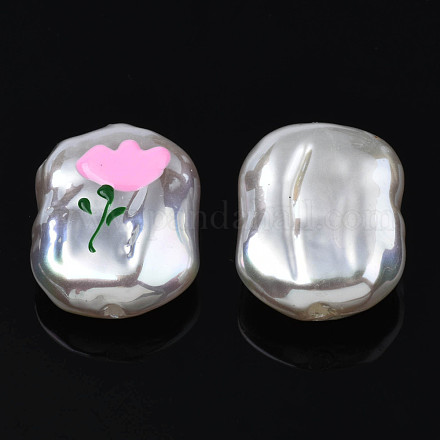 Абс пластиковые жемчужные бисера KY-N015-93-1