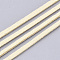 Faux Suede Cord, Faux Suede Lace, PapayaWhip, 2.5~2.8x1.5mm, about 1.09 yards(1m)/strand
