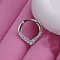 316L Stainless Steel Hoop Nose Rings, Stainless Steel Color, 8mm, Pin: 1.2mm