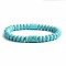 Turquoise Bracelet with Elastic Rope Bracelet, Male and Female Lovers Best Friend, Bead: 6mm