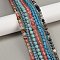 Synthetic Mixed Gemstone Beads Strands, Mixed Shapes, 4.5~18.5x4.5~16x4.5~10mm, Hole: 0.5~0.7mm, about 20~129pcs/strand, 14.37~15.08''(36.5~38.3cm)