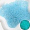 Luminous Transparent Glass Beads, No Hole Beads, Round, Light Sky Blue, 3~3.5mm