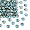 Preciosa® MAXIMA Crystal No Hotfix Flatback Stones, Czech Crystal, Dura Foiling, Round(438 11 615 Chaton Rose), 40080 200 Light Graphite AB, SS12(3~3.2mm)