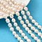 Natural Cultured Freshwater Pearl Beads Strands, Rice, Grade A++, White, 8~9mm, Hole: 0.7mm, about 35~36pcs/strand, 13.39''~13.98''(34~35.5cm)