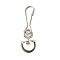 Iron Swivel Clasps, Platinum, 54.5mm
