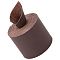 2M Flat Microfiber Imitation Leather Cord, for Clothes Decor, Coconut Brown, 49.5mm, about 2.19 Yards(2m)/Roll