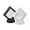 Acrylic Frame Stands, with Transparent Membrane, For Earring, Pendant, Bracelet Jewelry Display, Rhombus, Mixed Color, 9.6~12.4x7~9x2cm