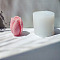 DIY Tulip Flower Silicone Candle Molds, for Scented Candle Making, White, 5x5cm