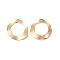 Brass Pendants, Cadmium Free & Nickel Free & Lead Free, Round Ring Charm, Real 18K Gold Plated, 24.5x24x1.5mm, Hole: 1.4mm