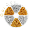 WADORN 1260Pcs 6 Styles Open Jump Rings, 6mm 8mm 10mm Aluminum Jump Rings O Rings Circle Split Connector Rings for Jewelry Necklaces Links, Bracelets, Earring, Keychain, Pendant Making, 2 Colors