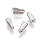 Tarnish Resistant 304 Stainless Steel Snap On Bails, Stainless Steel Color, 11x4x4mm, Hole: 10x3mm