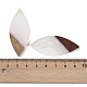 Большие подвески из смолы и дерева WOOD-F015-12A-3