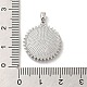 Латунные микро проложить кубического циркония подвески KK-H455-25P-3