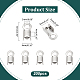 Концы обжимные из нержавеющей стали 304 STAS-PH0018-22P-2