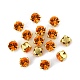 Preciosa® maxima crystal в пришивной чашке X-PRC-SS12-90310-G-3